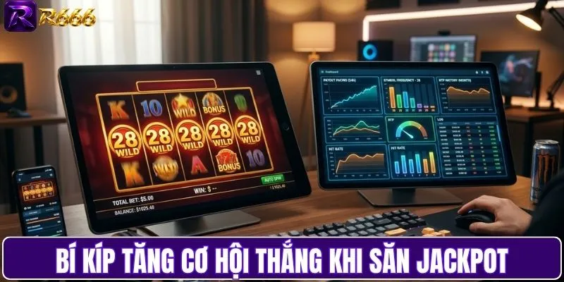 Bí kíp của cao thủ để tăng tỷ lệ thắng khi săn jackpot