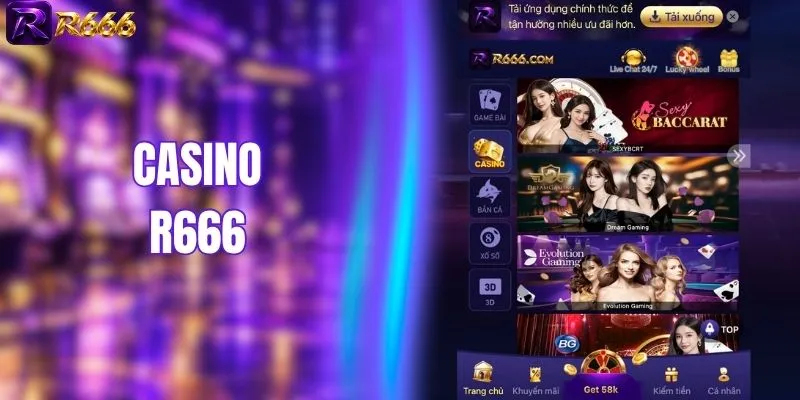 Casino R666 - Khám Phá Game Đỉnh Cao, Săn Thưởng Lớn