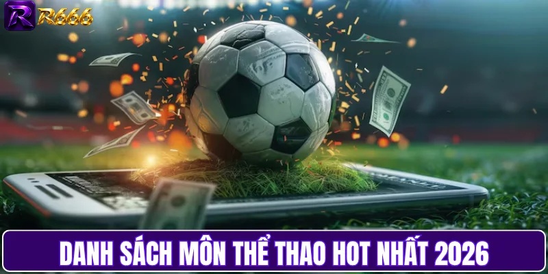 Danh sách môn thể thao hot nhất 2026