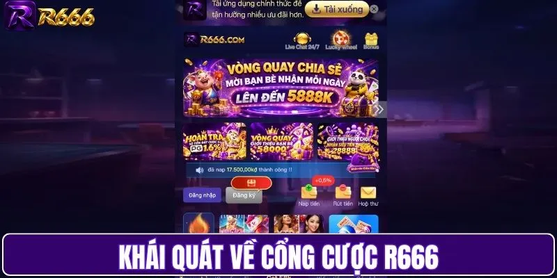 Khái quát về cổng cược R666