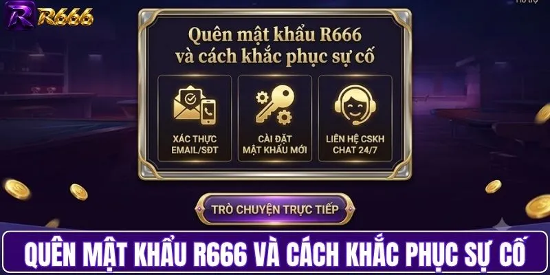 Quên mật khẩu R666 và cách khắc phục sự cố