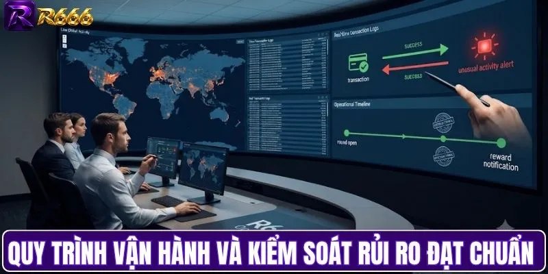 Quy trình vận hành và kiểm soát rủi ro đạt chuẩn quốc tế