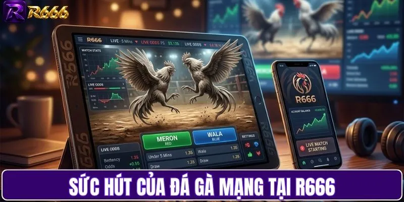 Sự phát triển của đá gà mạng tại R666 hiện nay